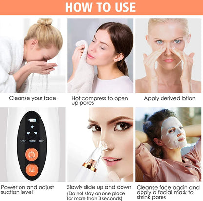 6 in 1 multifunction blackhead remover